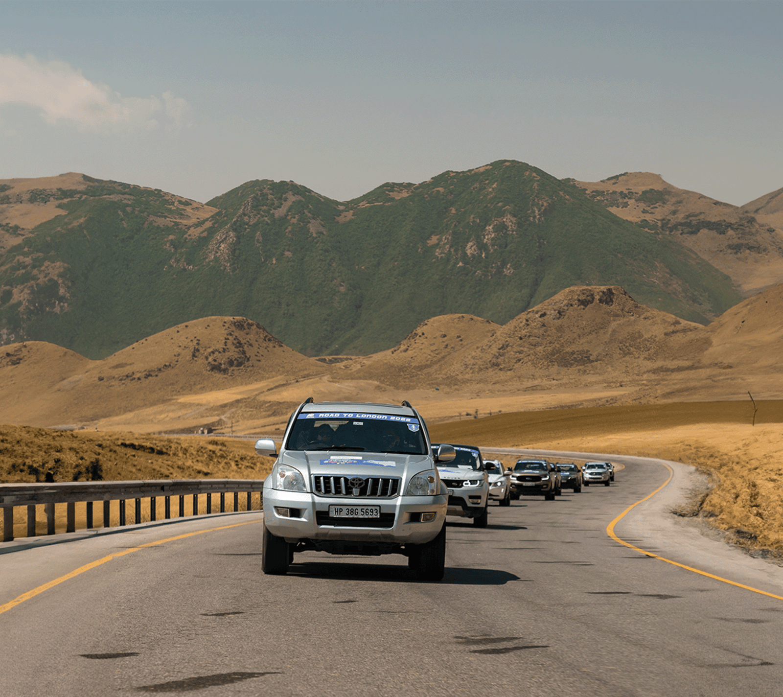 Self Drive in a Convoy- Road to London with Adventures Overland